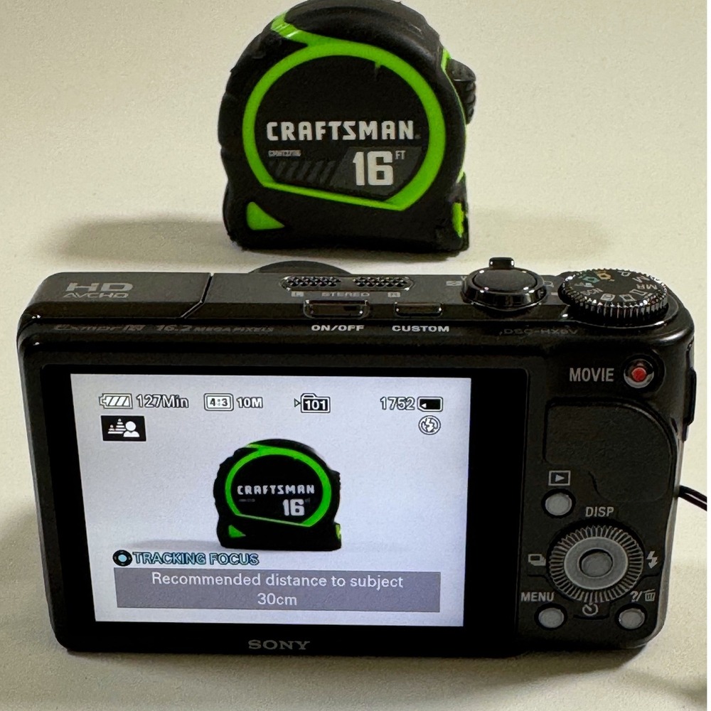 Sony Cyber-shot DSC-HX9V 16.2MP Digital Camera Black 16x Zoom HD Video - Picture 4 of 9